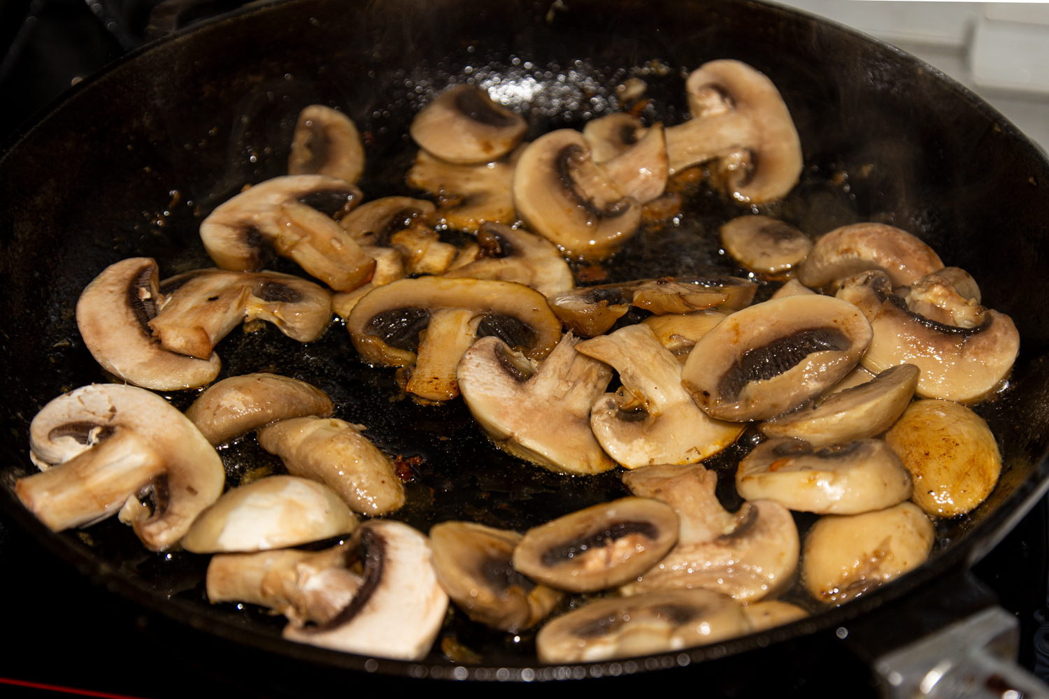 обжаренные шампиньоны по рецепту