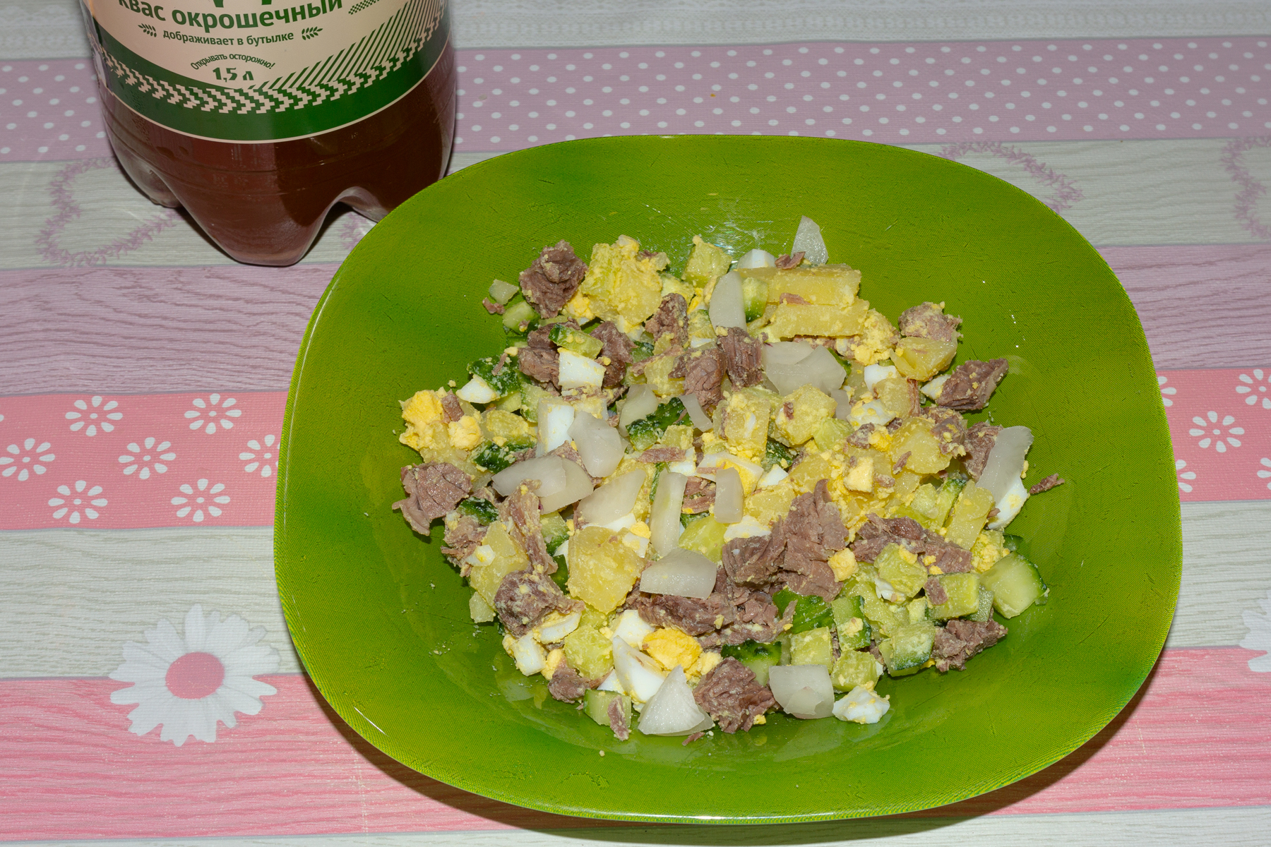 Окрошка мясная (2)