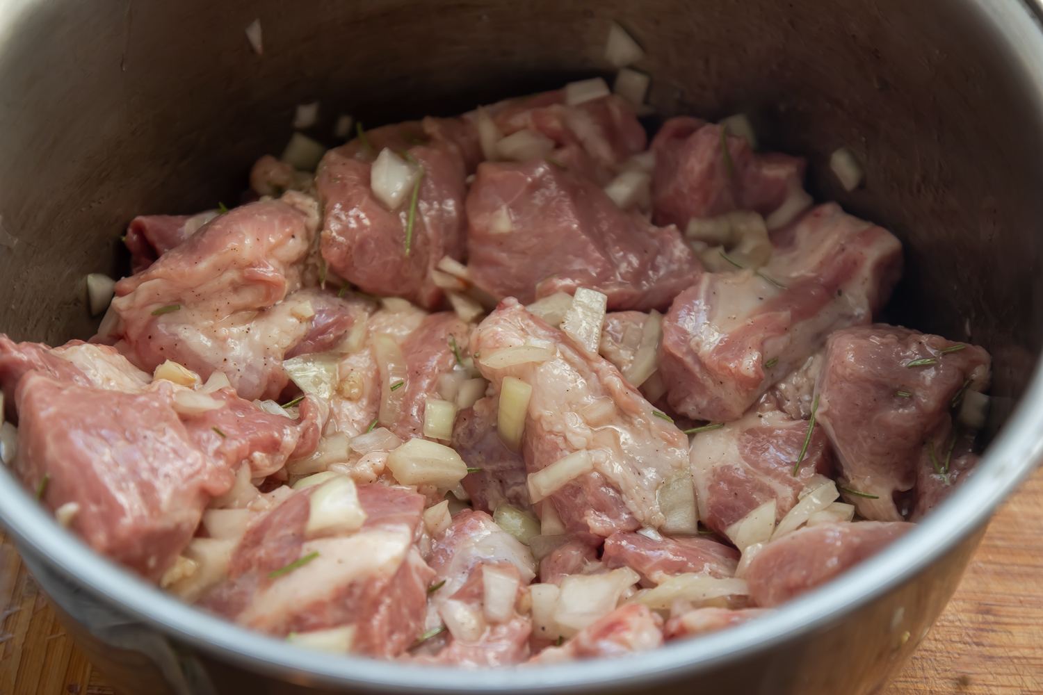 замаринованный шашлык по рецепту Шашлык Ароматный