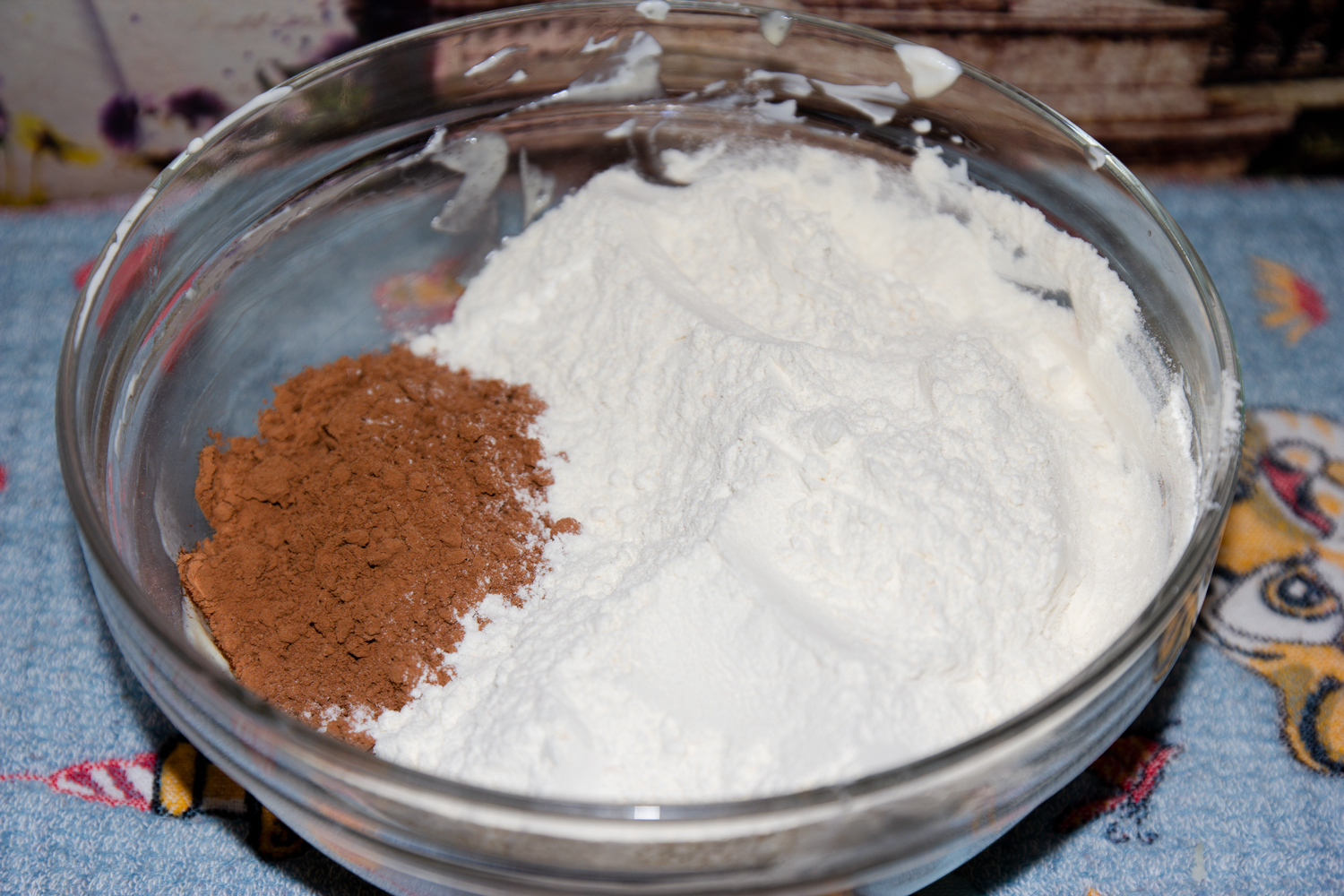 смесь с какао и мукой по рецепту