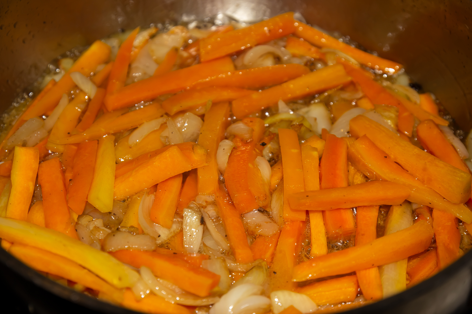 морковь выложенная к луку по рецепту
