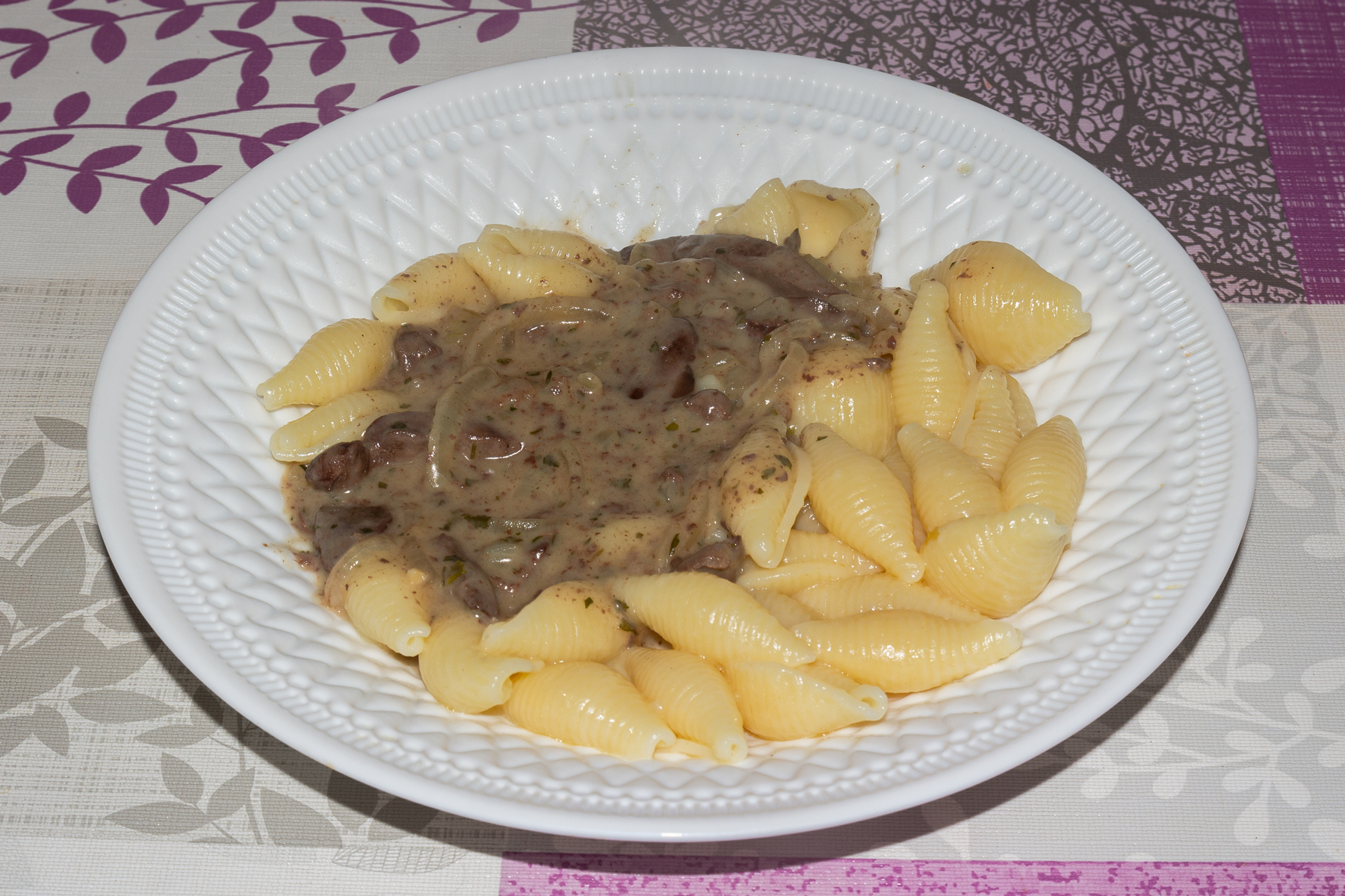 Печенка в сметане