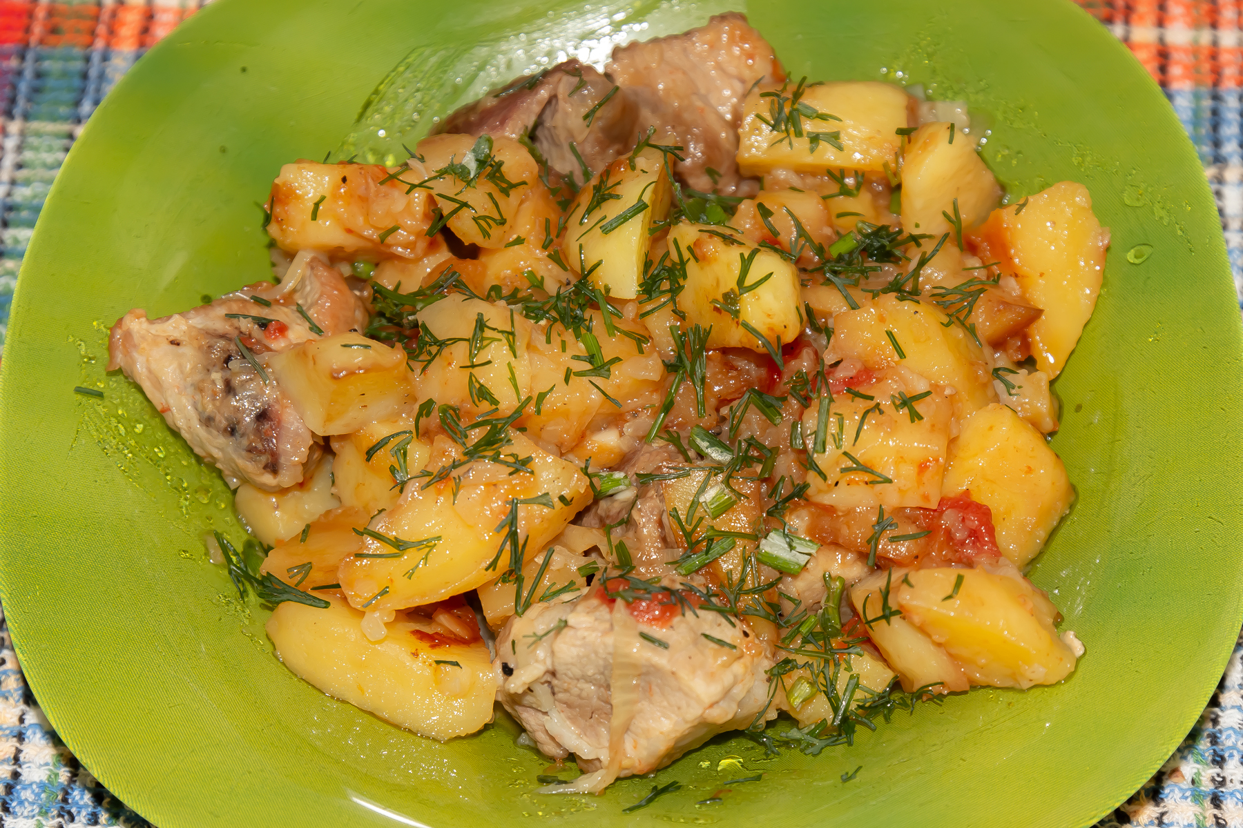 Оджахури из свинины