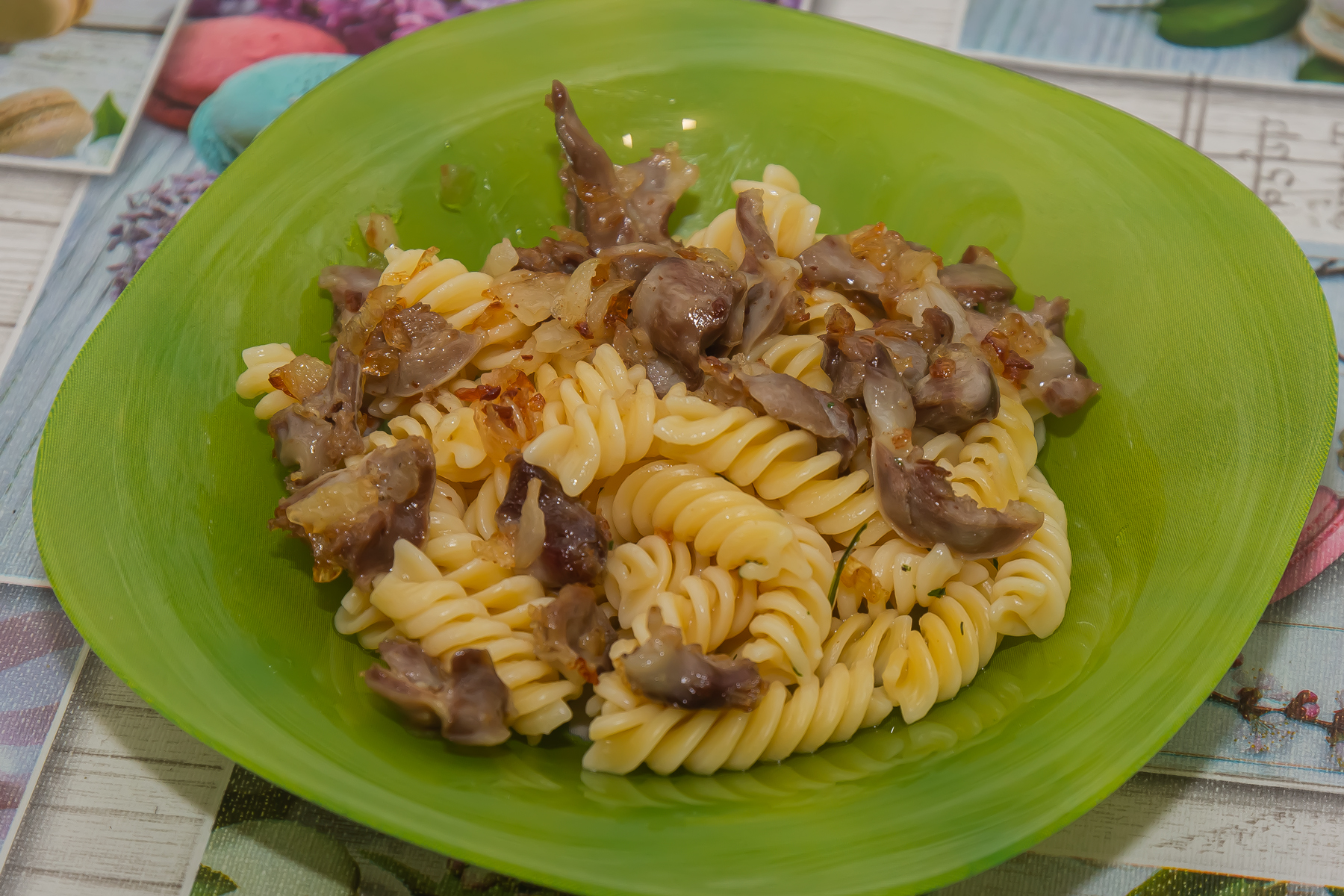 Куриные желудки по-грузински