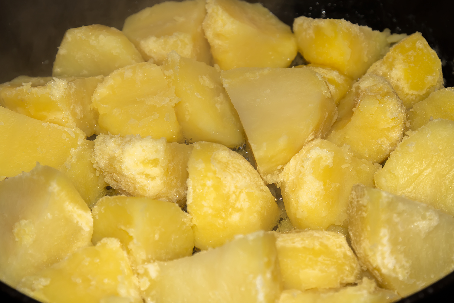 жареный картофель по рецепту Картошка в сметанном соусе 