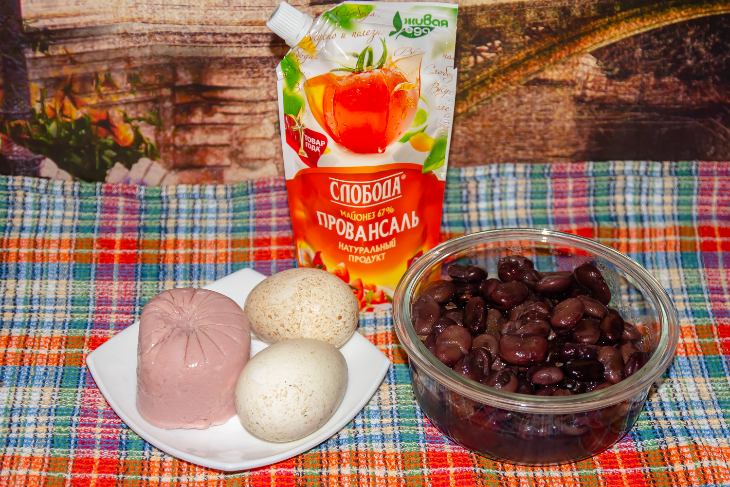 продукты для рецепта Cалат Зимний