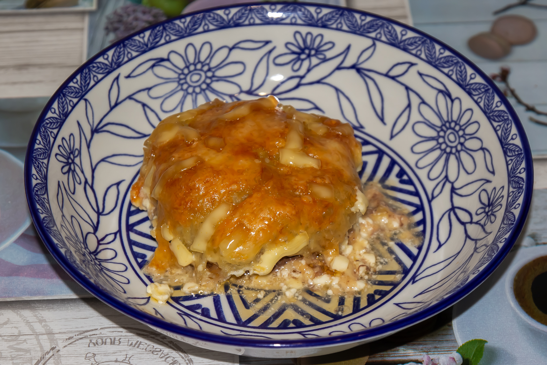 Фото к рецепту Стожки. Котлеты с шапкой из картофеля и сыра Стожки. Котлеты с шапкой из картофеля и сыра