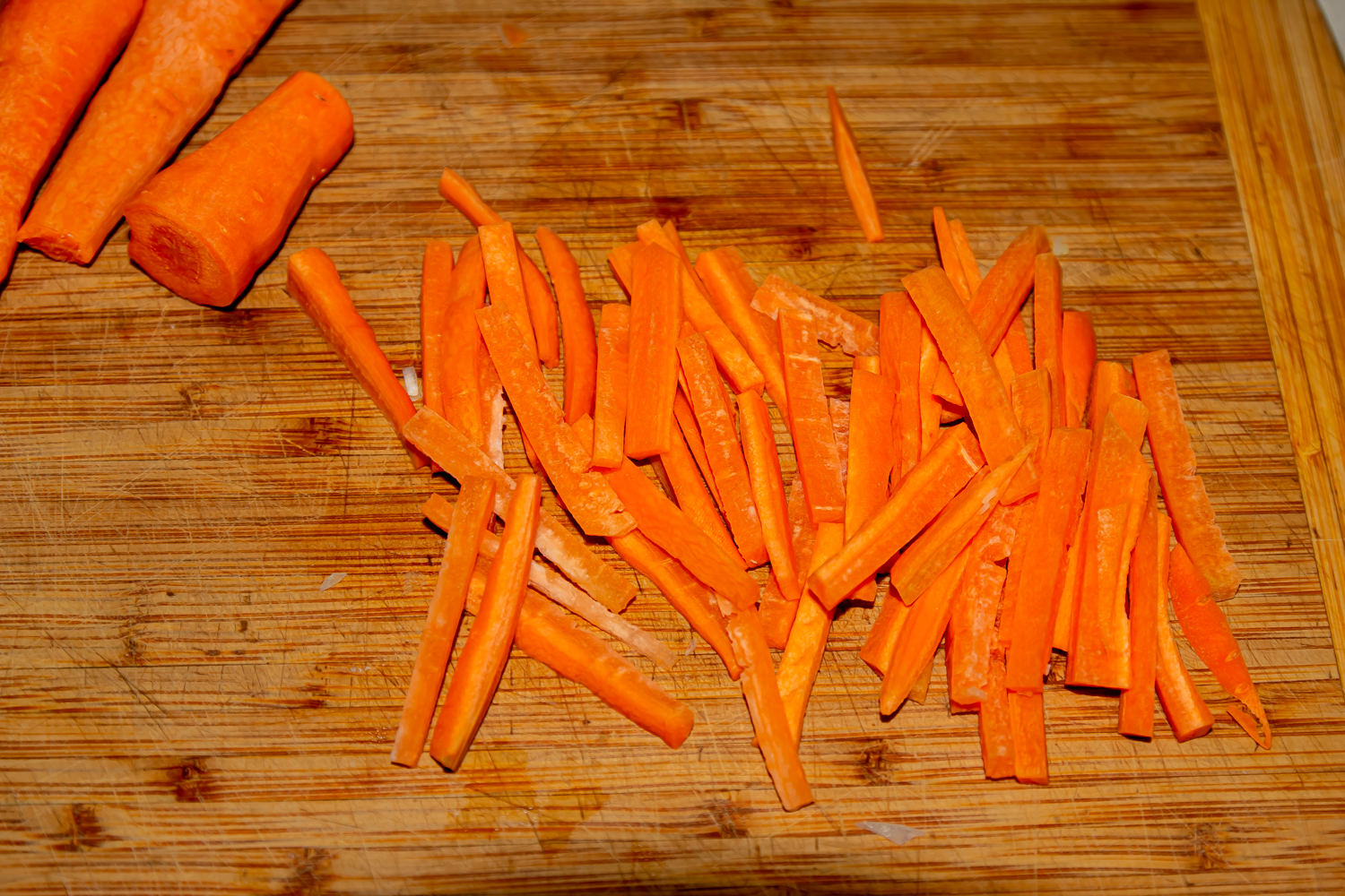 нарезанная морковь по рецепту Ирландское рагу